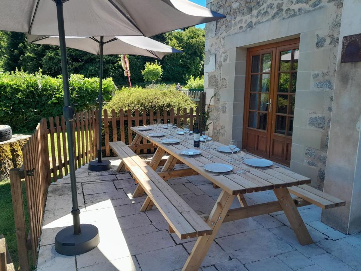 The Railway Cottage - Characterful And Comfortable Holiday Cottage Piégut-Pluviers Eksteriør bilde